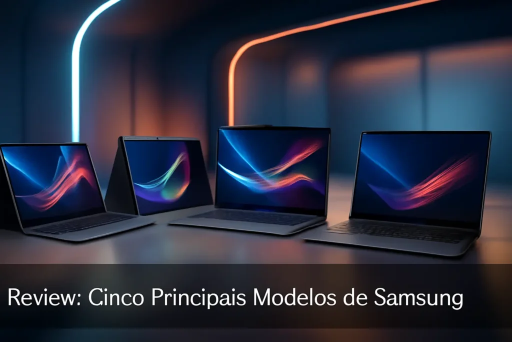 Cinco Principais Modelos de Samsung laptop notebook
