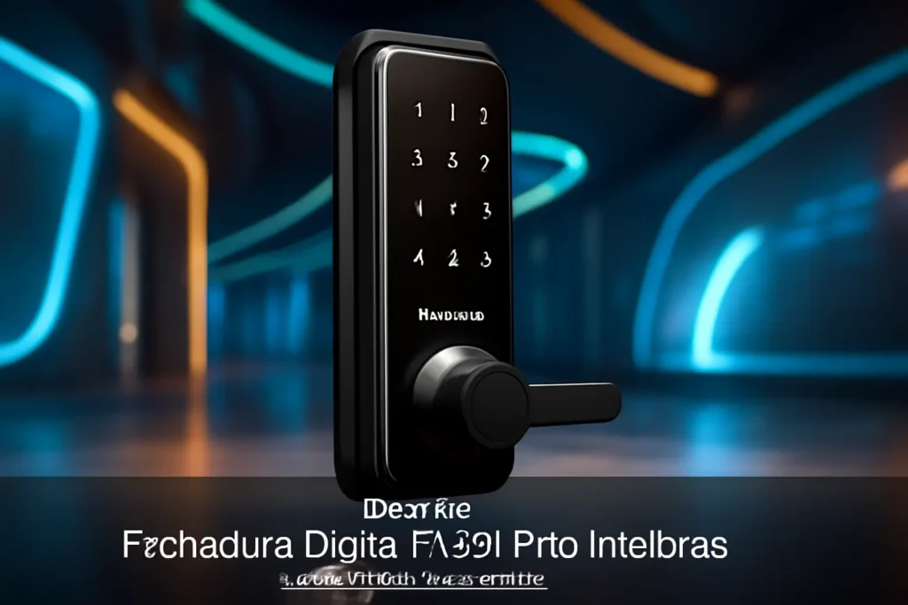 Fechadura Digital FR331 Preto Intelbras: Segurança e Inovação
