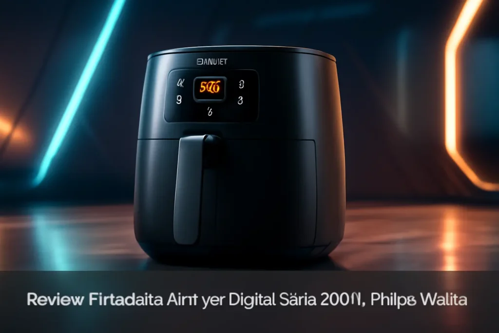 Fritadeira Airfryer Digital Série 2000 XL, Philips Walita: Potência e Versatilidade na Cozinha