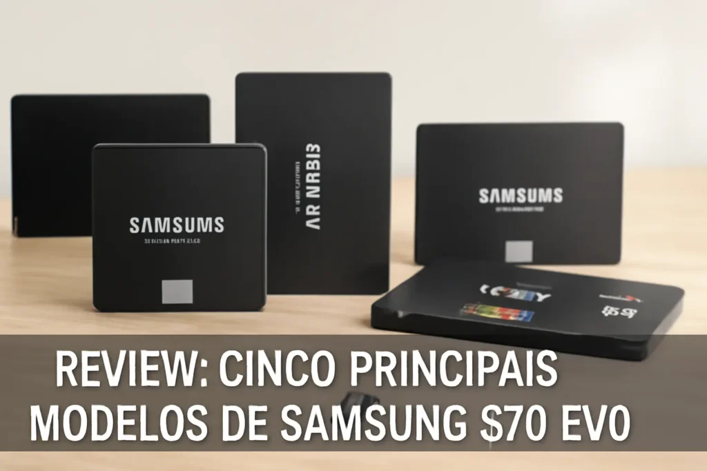 Cinco Principais Modelos de Samsung EVO 870