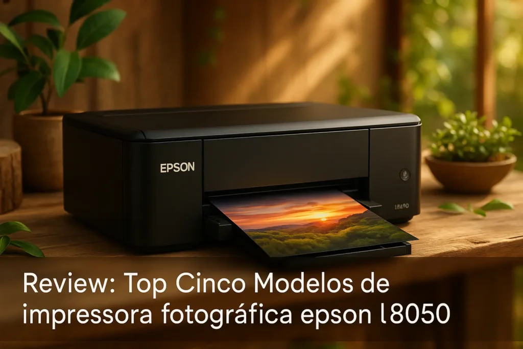 Top Cinco Modelos de impressora fotográfica epson l8050