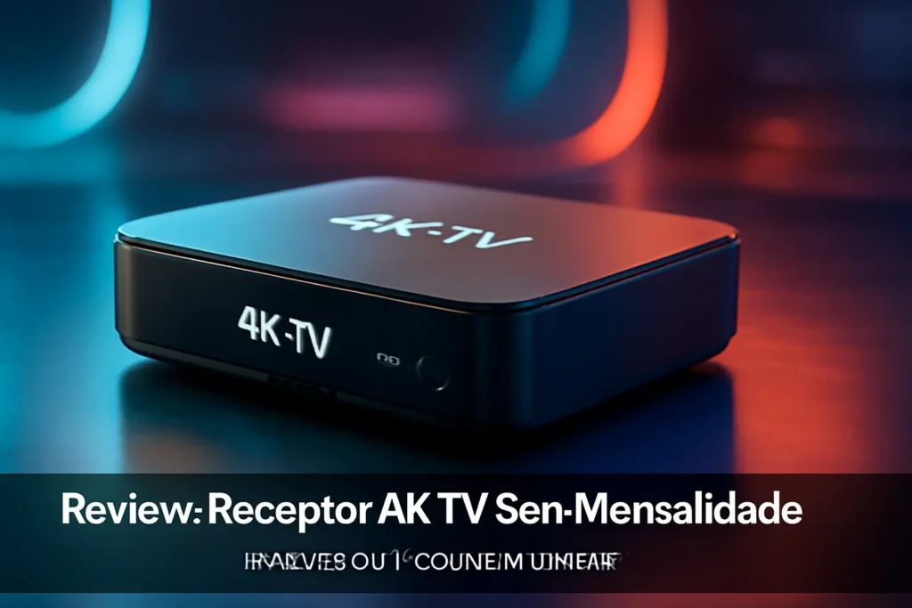 Receptor 4K TV Sem Mensalidade: Qualidade e Conectividade