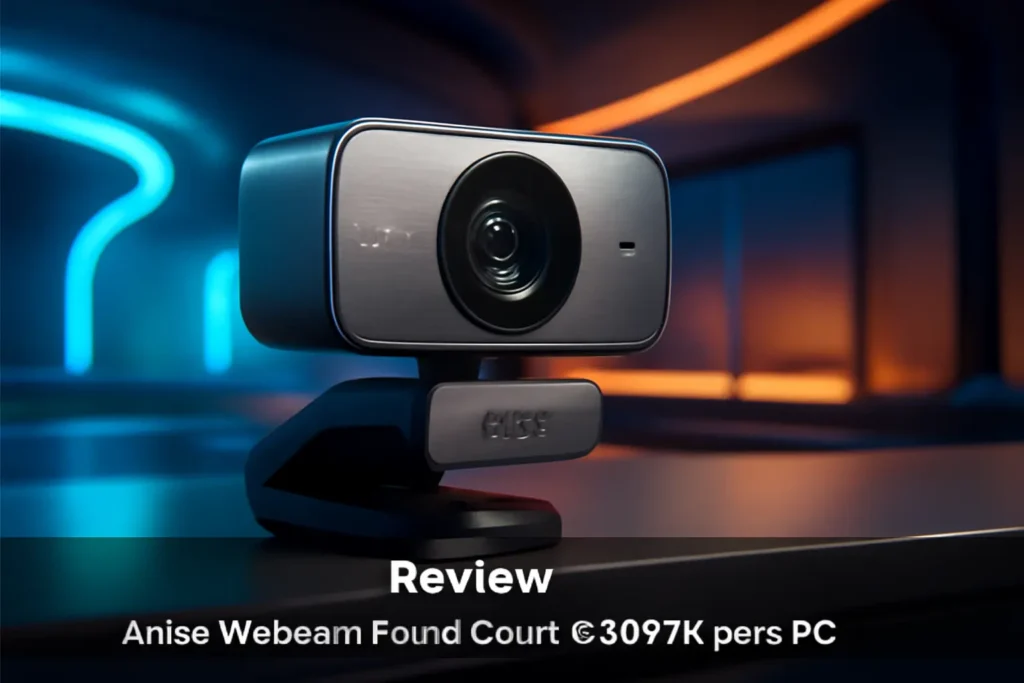 Anker Webcam PowerConf C200 2K para PC: Qualidade de Vídeo e Áudio Impecáveis