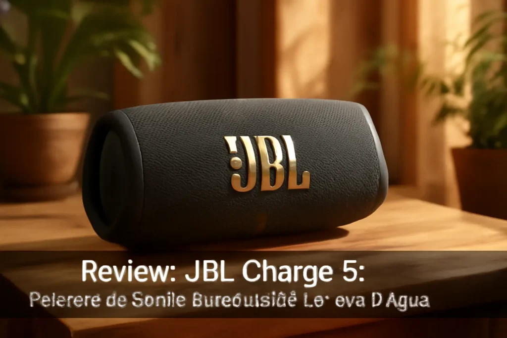 JBL Charge 5: Potência de Som e Durabilidade à Prova D'Água