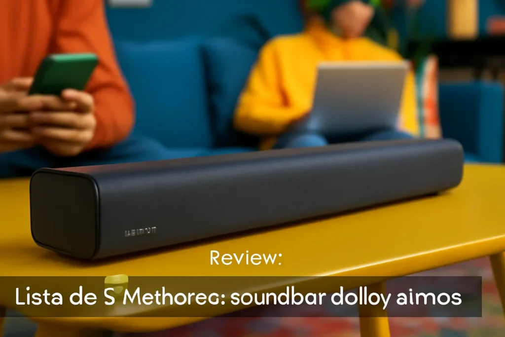 Lista de 5 Melhores: soundbar dolby atmos