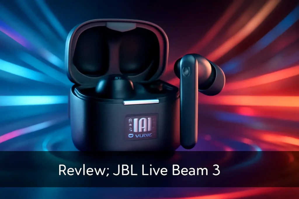 JBL Live Beam 3: Fones de ouvido sem fio com cancelamento de ruído e 48 horas de reprodução