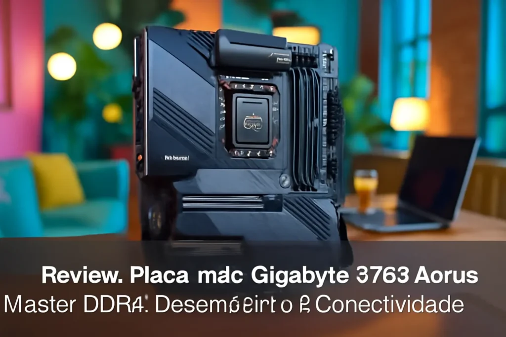 Placa Mãe Gigabyte B760 Aorus Master DDR4: Desempenho e Conectividade Incomparáveis