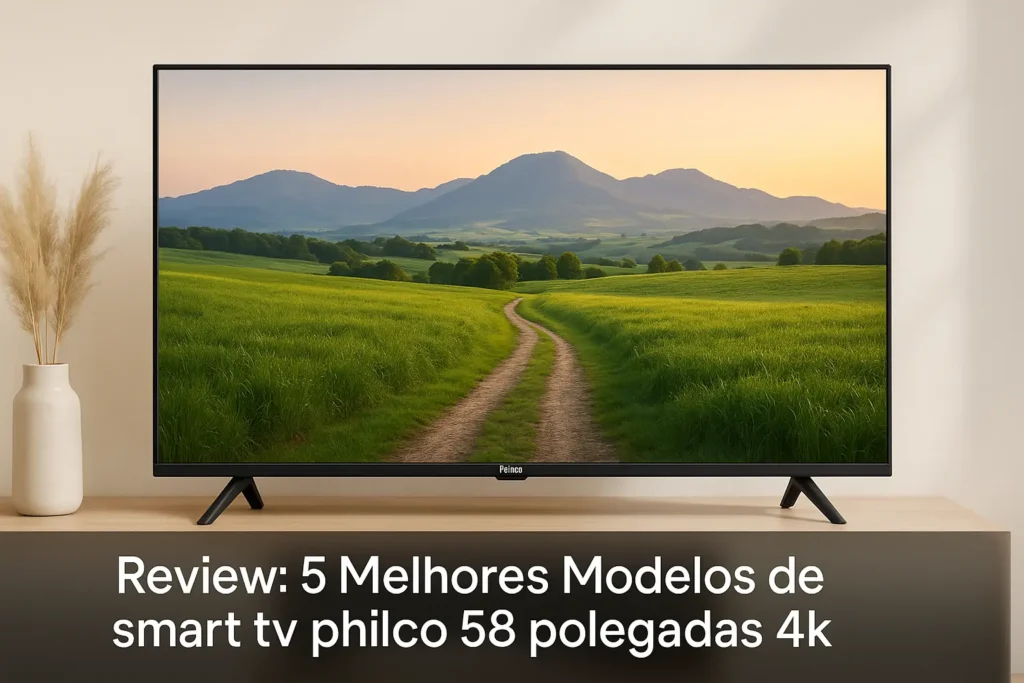 5 Melhores Modelos de smart tv philco 58 polegadas 4k