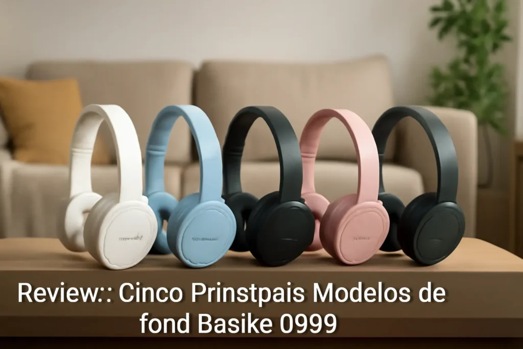 Cinco Principais Modelos de fone Basike 6689