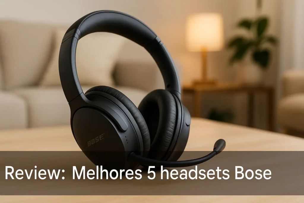 Melhores 5  Bose headset