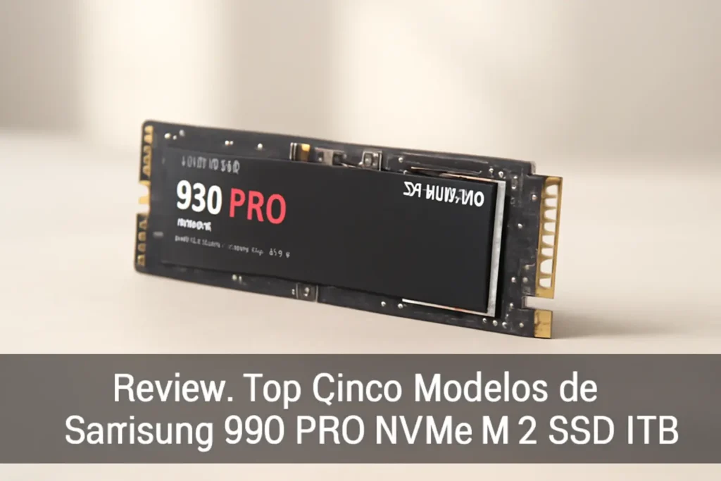 Top Cinco Modelos de Samsung 990 pro nvme m.2 SSD 1tb