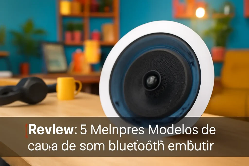 5 Melhores Modelos de caixa de som bluetooth embutir