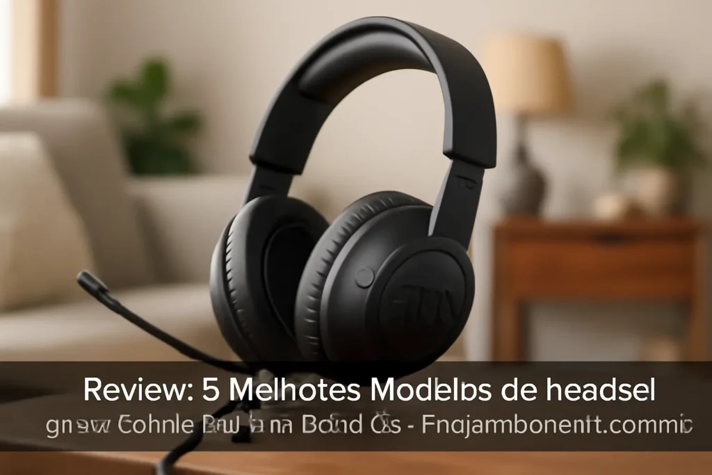 5 Melhores Modelos de  headset gamer com fio quantum 100m2 JBL JBLqtum100m2blk com mic