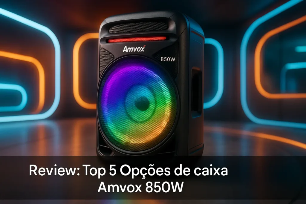 Top 5 Opções de caixa Amvox 850w