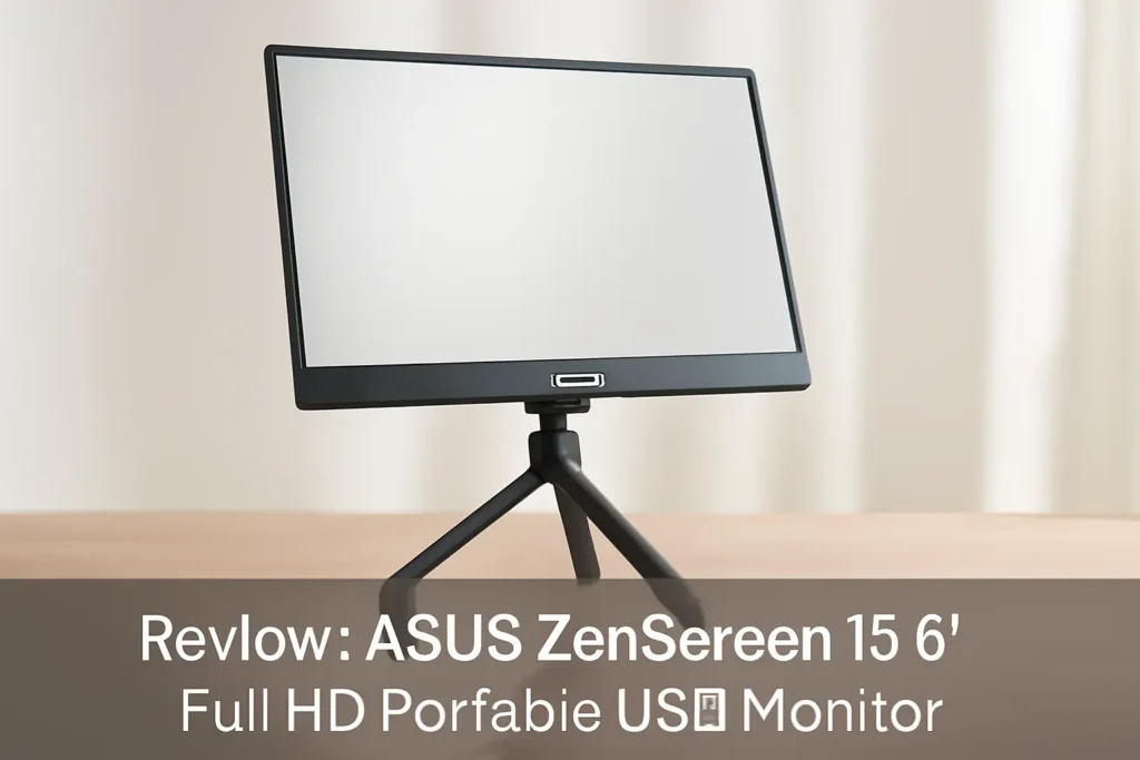 ASUS Monitor USB portátil ZenScreen 15,6" Full HD com Tripé