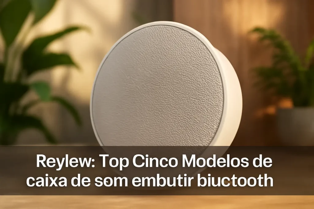 Top Cinco Modelos de caixa de som embutir bluetooth