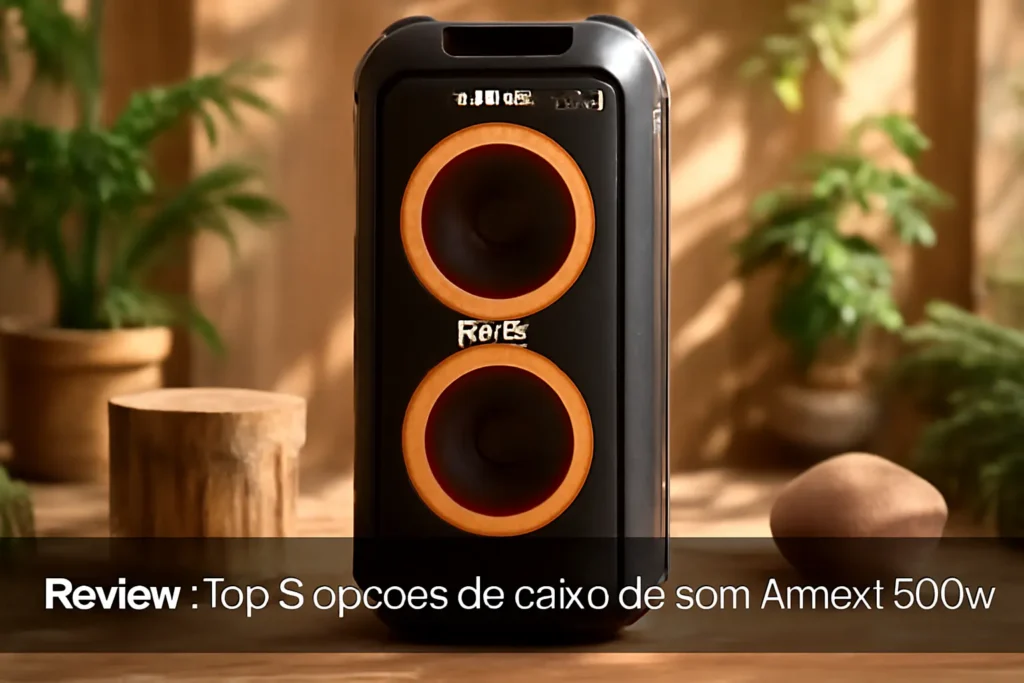 Top 5 Opções de caixa de som Amvox 1500w