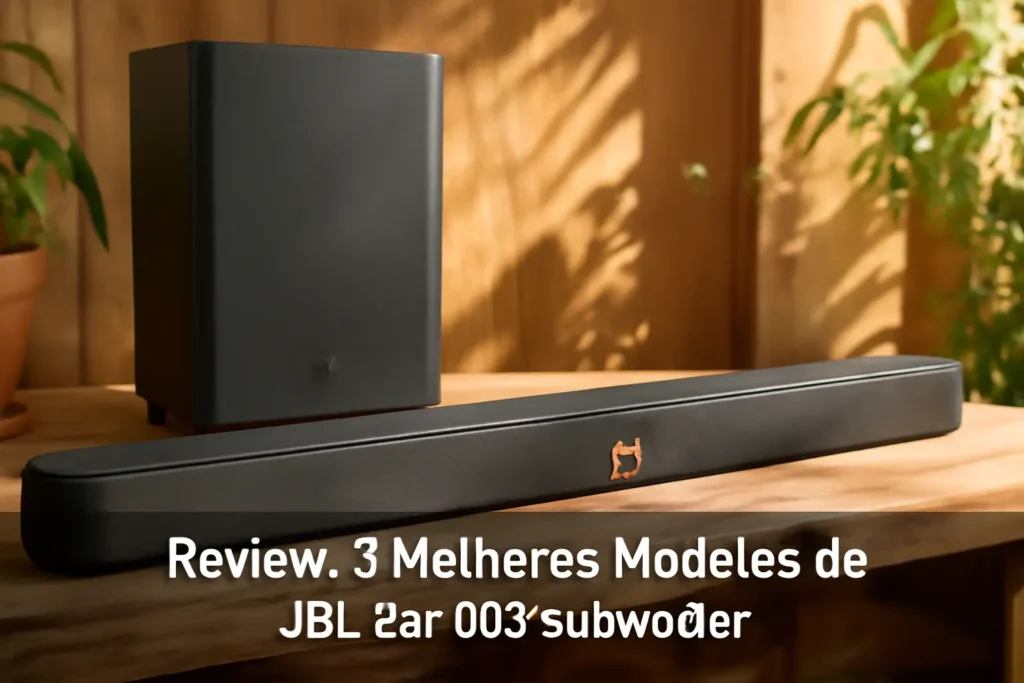 5 Melhores Modelos de  JBL bar 800 subwoofer