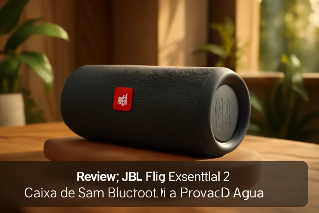JBL Flip Essential 2: Caixa de Som Bluetooth à Prova D'Água