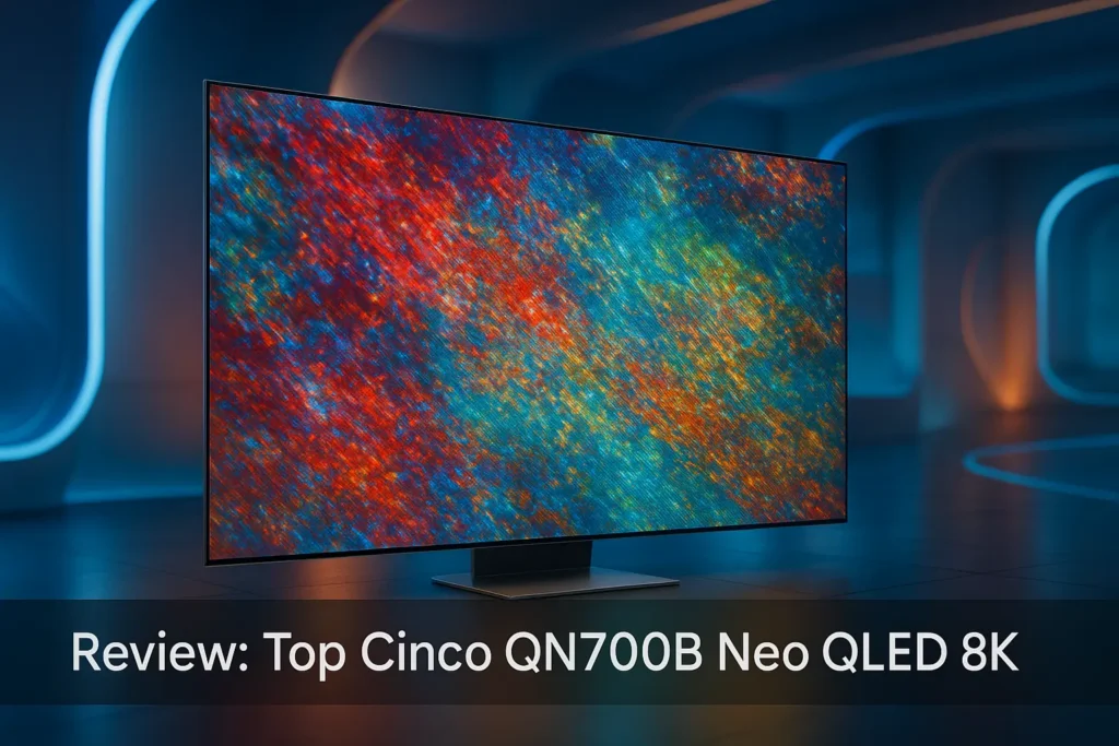 Top Cinco  qn700b neo qled 8k