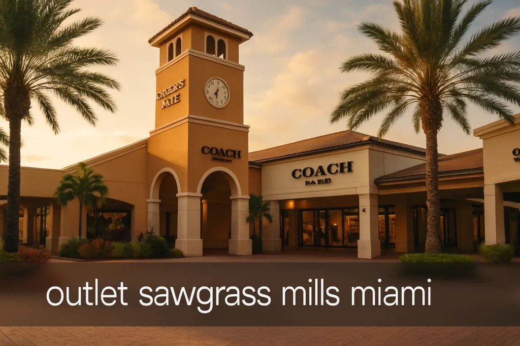 Outlet Sawgrass Mills Miami: Descubra o Paraíso das Compras na Flórida