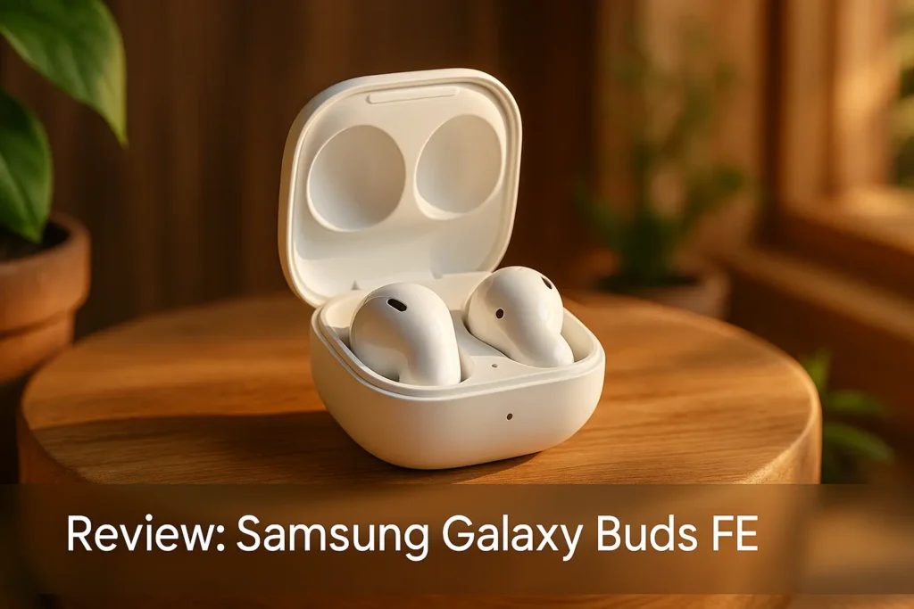 Samsung Galaxy Buds FE oferece som imersivo e ajuste confortável