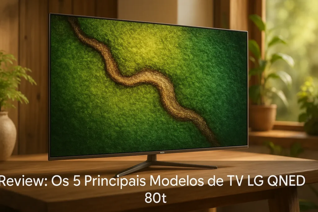 Os 5 Principais Modelos de  TV LG QNED 80t