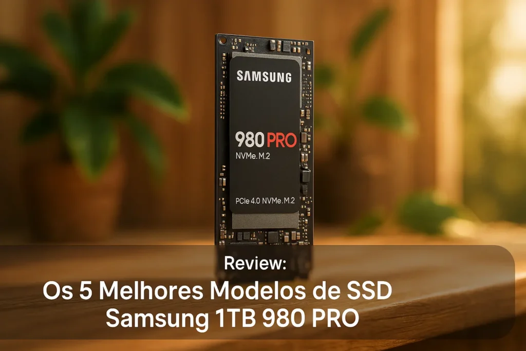 Os 5 Melhores Modelos de  SSD Samsung 1tb 980 pro