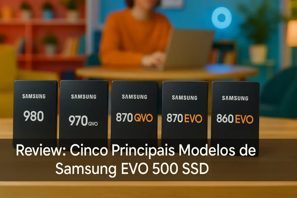 Cinco Principais Modelos de Samsung EVO 500 SSD