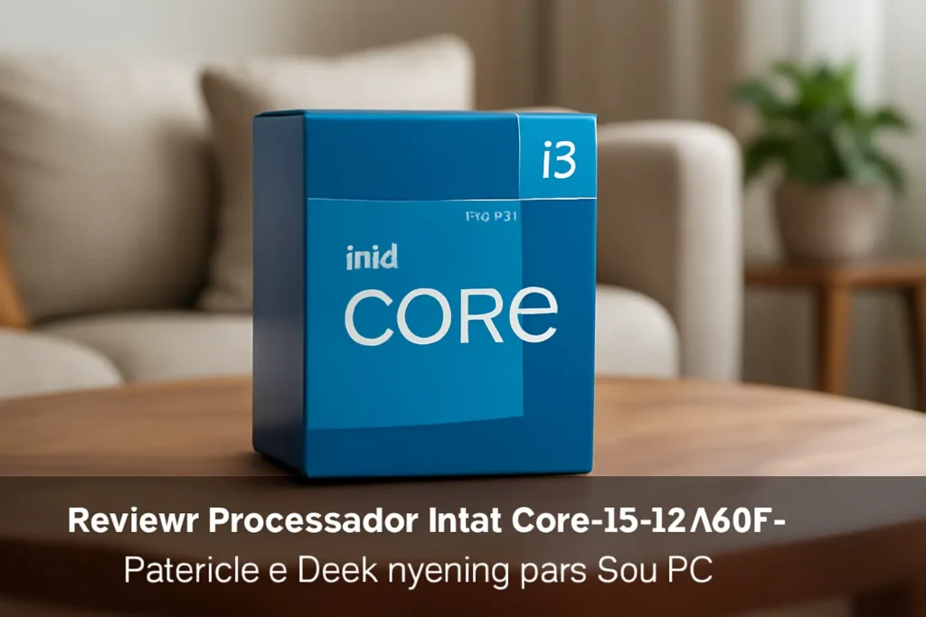 Processador Intel Core i3-12100F: Potência e Desempenho para Seu PC