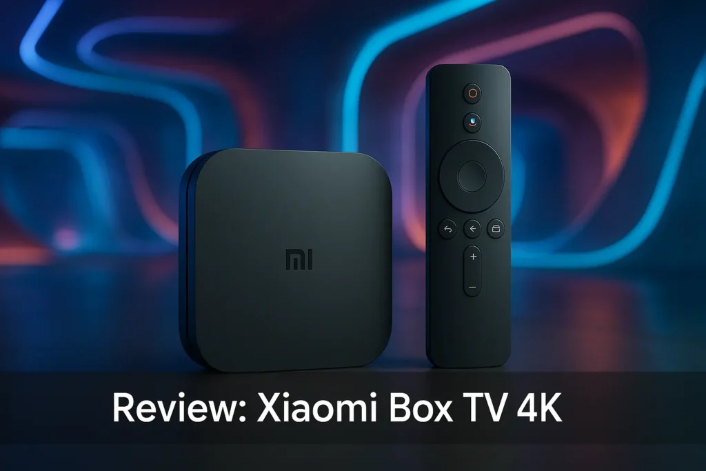 Principais 5  Xiaomi box TV 4k