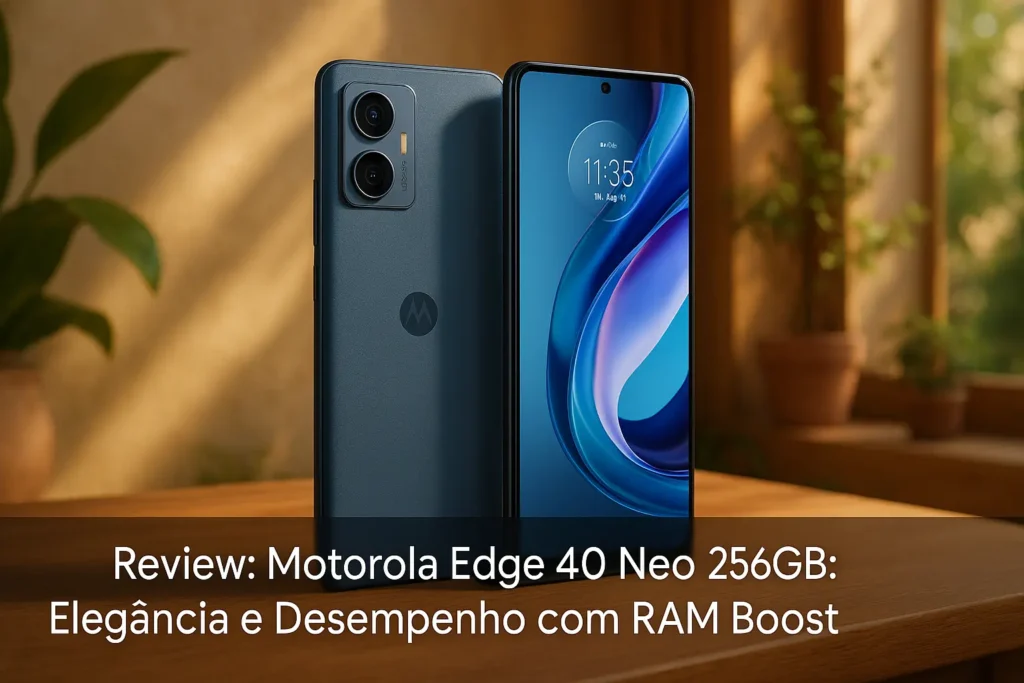 Motorola Edge 40 Neo 256GB: Elegância e Desempenho com RAM Boost