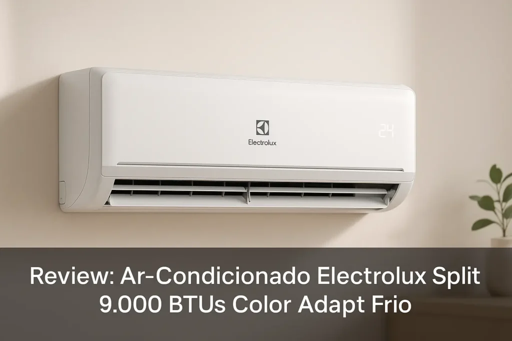 Ar-Condicionado Electrolux Split 9.000 BTUs Color Adapt Frio