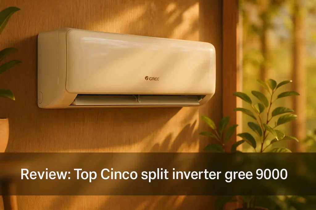 Top Cinco split inverter gree 9000