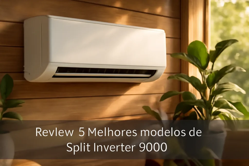 5 Melhores Modelos de  split inverter 9000