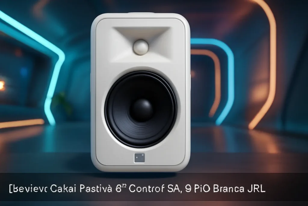 Caixa Passiva 6" Control SA-6 Pro Branca JBL: Áudio Profissional com Qualidade Impecável