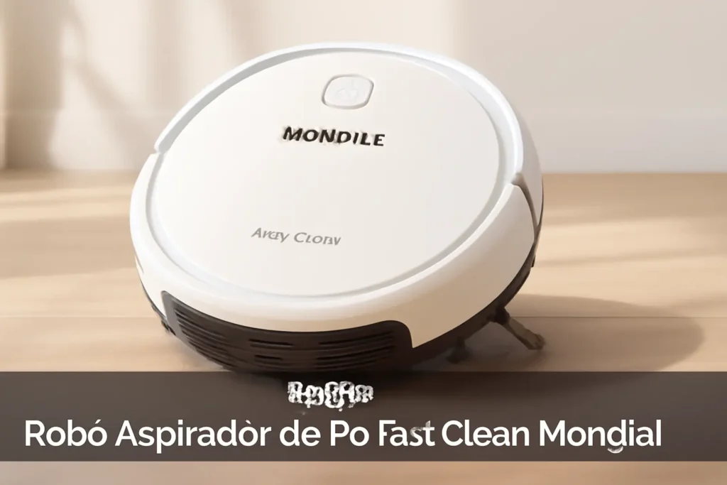 Robô Aspirador de Pó Fast Clean Mondial: Compacto e Poderoso para Sua Casa