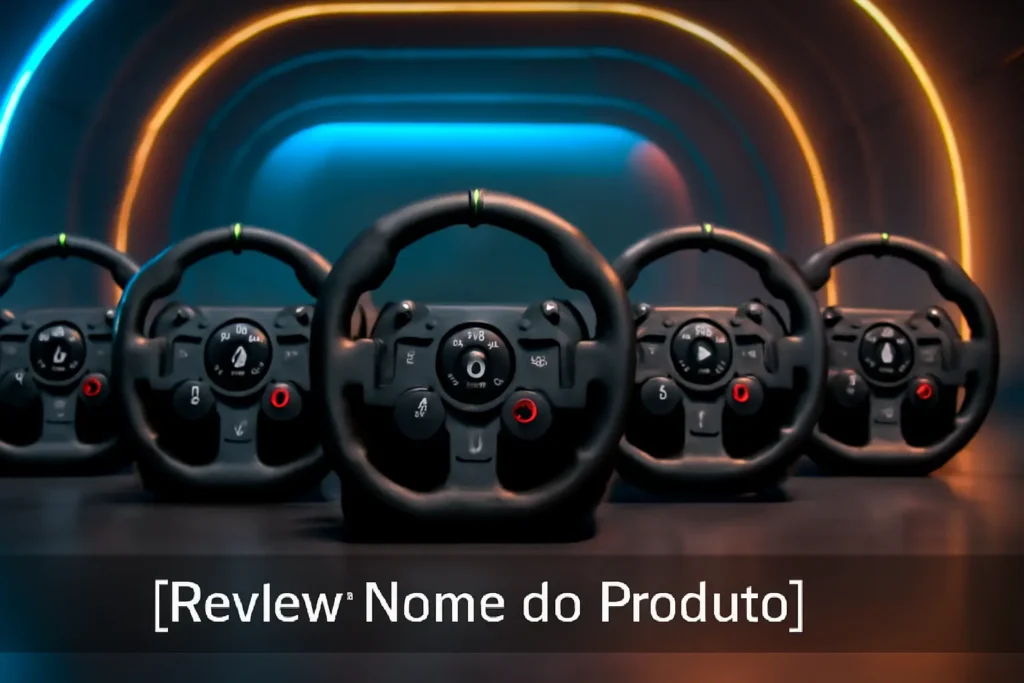 Cinco Principais Modelos de  volante logitech g29