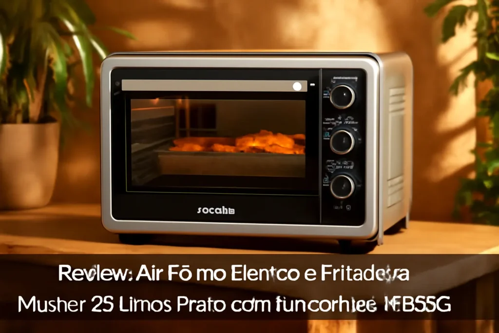 Air Forno Elétrico e Fritadeira Mueller 35 Litros Prata com função Fryer MFB35G