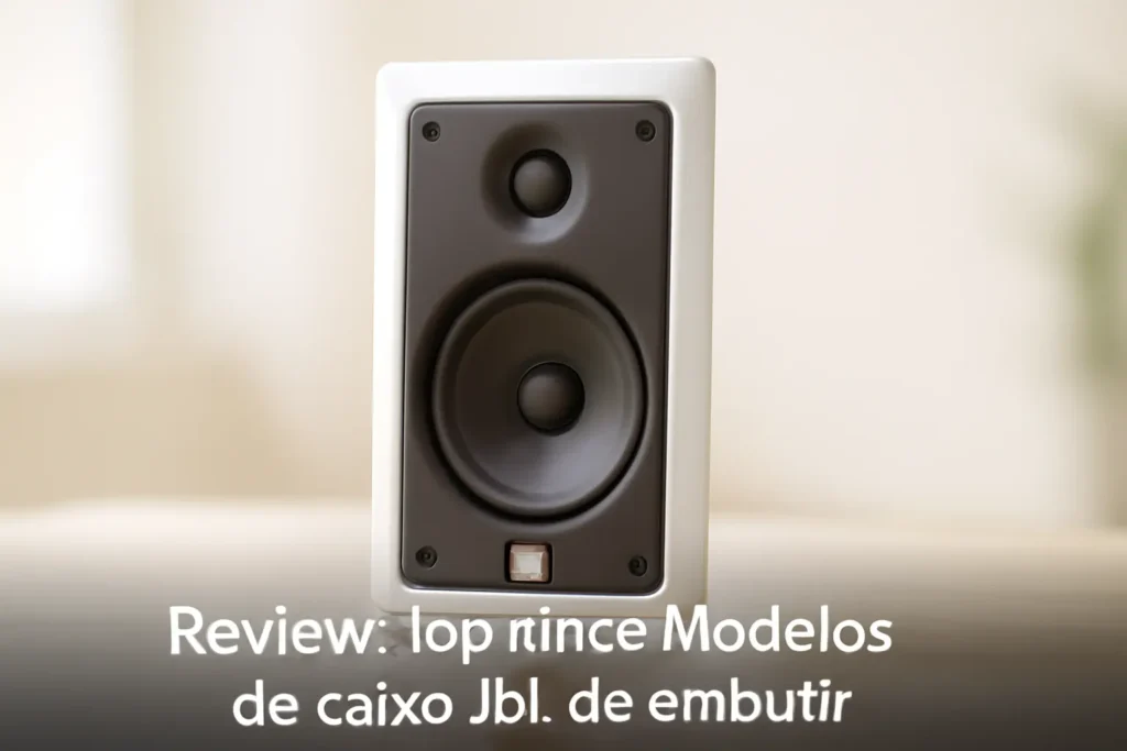 Top Cinco Modelos de  caixa JBL de embutir