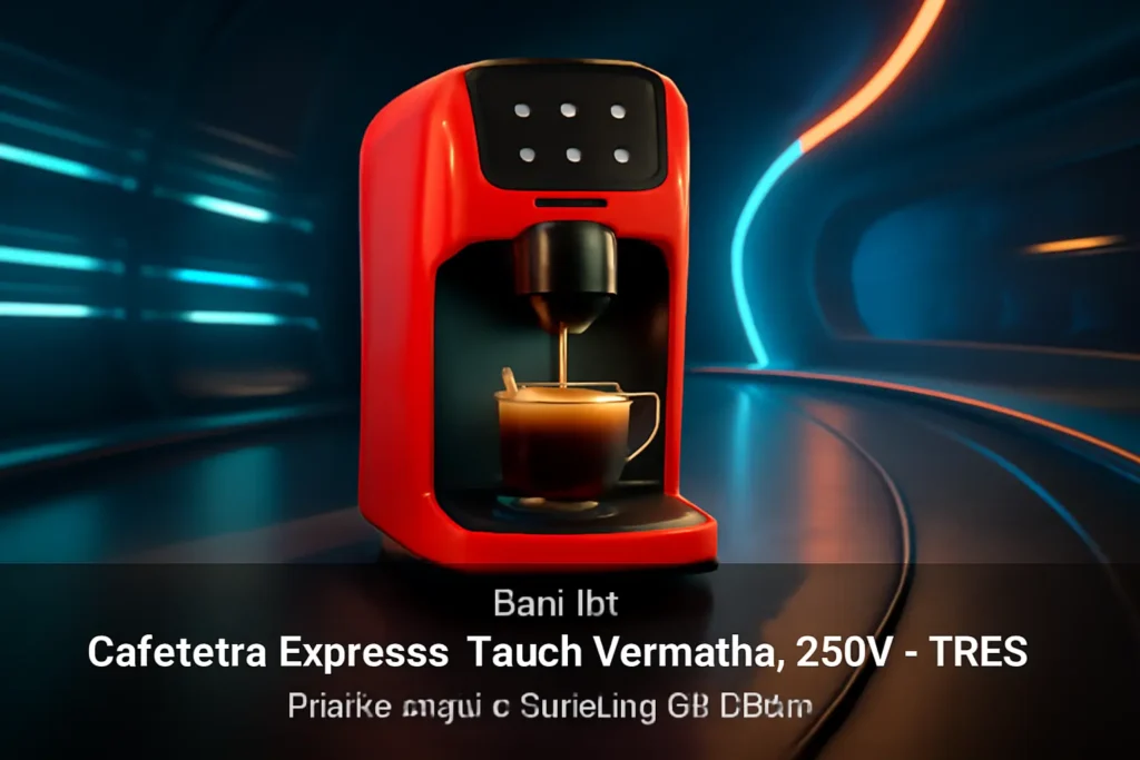 Cafeteira Espresso Touch Vermelha, 220V - TRES 3 Corações: Praticidade e Estilo no Seu Café