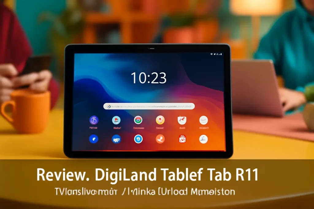 DigiLand Tablet Tab R11: Desempenho e Portabilidade Imbatíveis