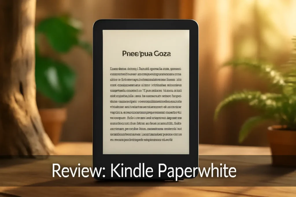 Principais Cinco  kindle novo paperwhite