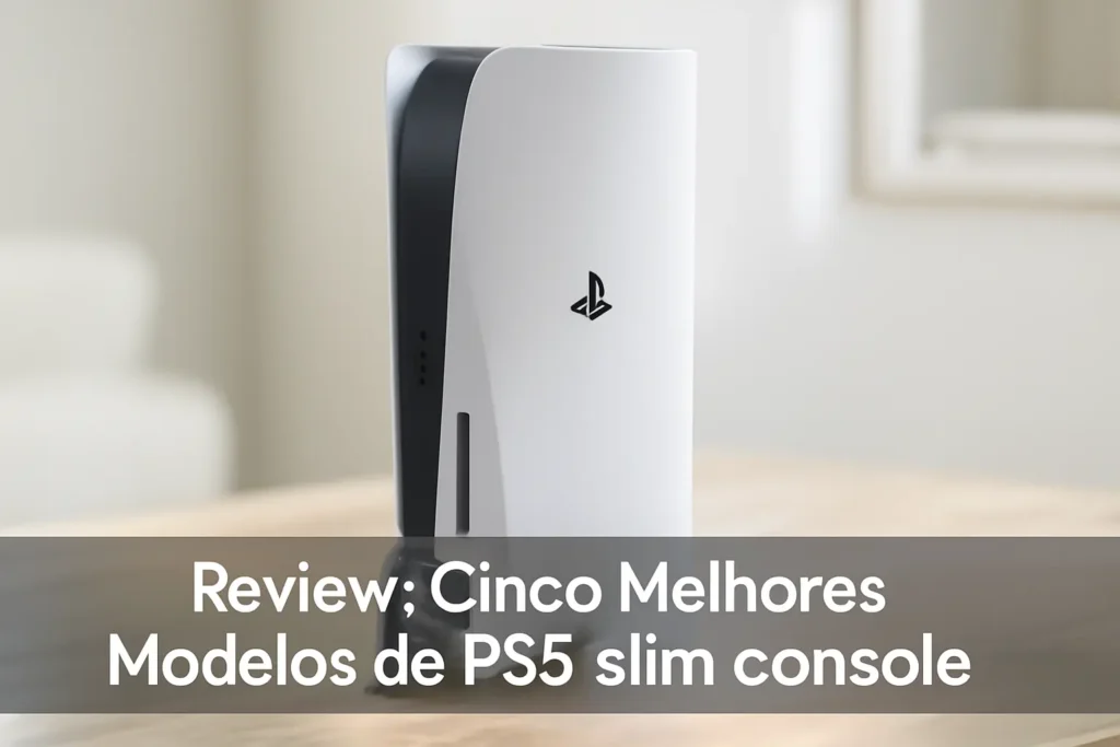 Cinco Melhores Modelos de PS5 slim console