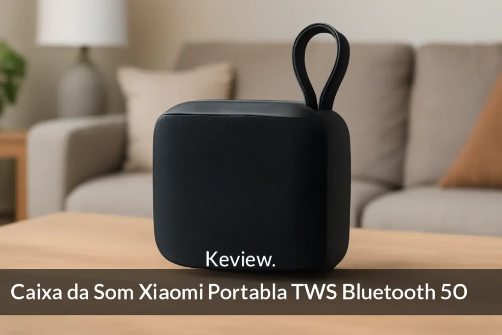 Caixa de Som Xiaomi Portable TWS Bluetooth 5.0: Potência e Praticidade em Qualquer Lugar