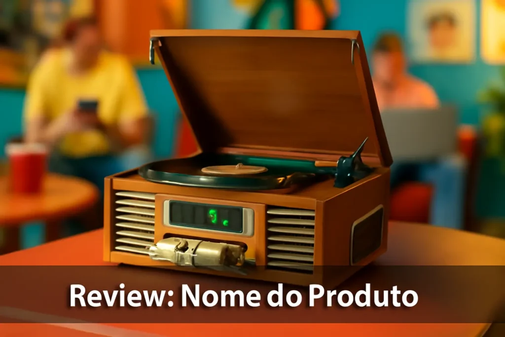Lista de 5 Melhores:  vitrola cd