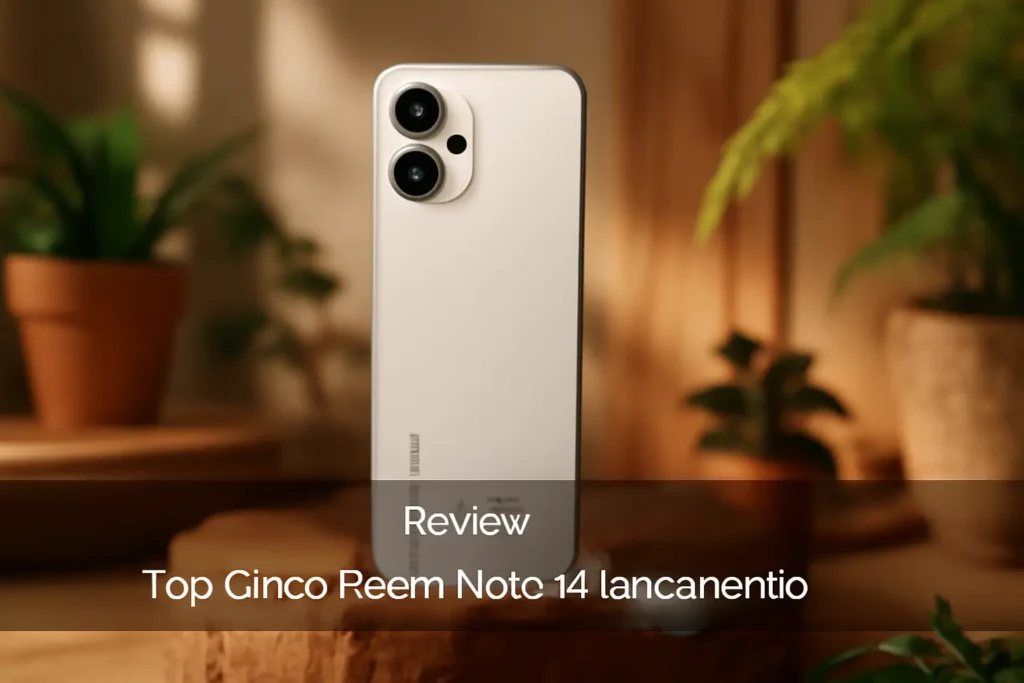 Top Cinco  Redmi note 14 lancamento