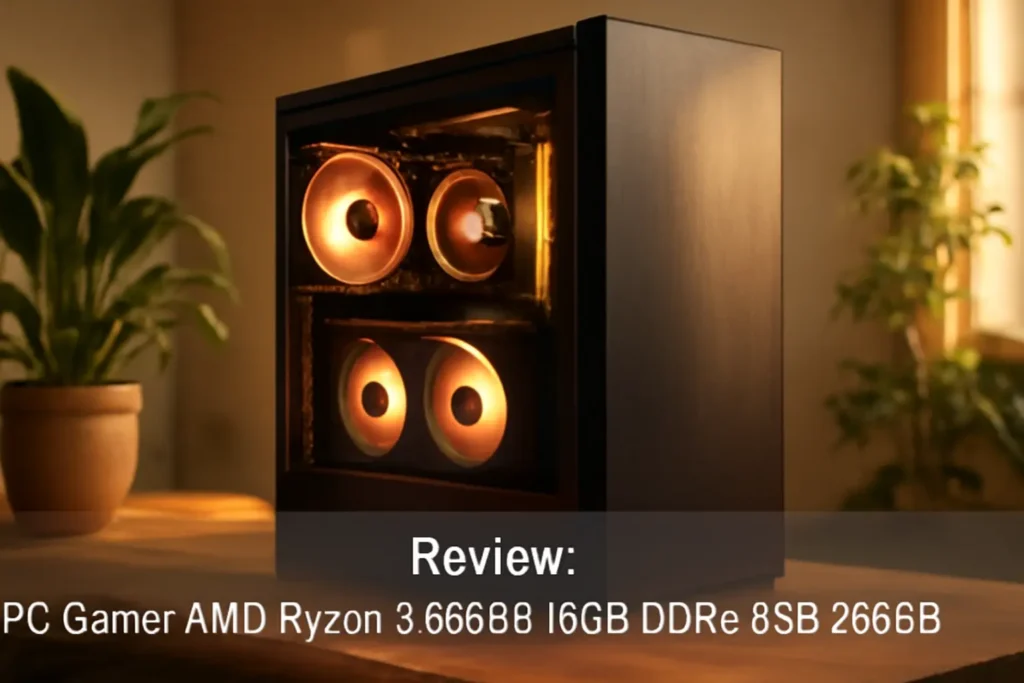 PC Gamer AMD Ryzen 5 5600G 16GB DDR4 SSD 256GB