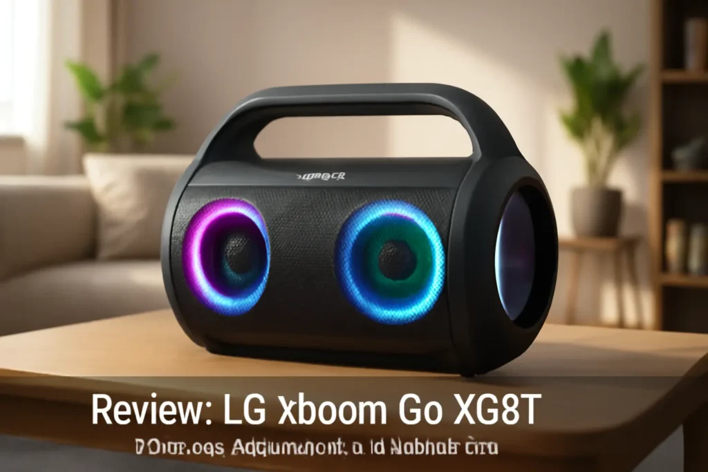 LG Xboom Go XG8T: Potência, Iluminação e Durabilidade