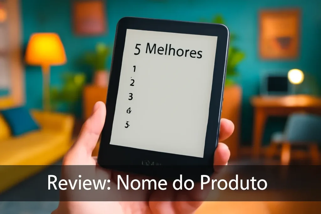 Lista de 5 Melhores: kindle mais novo
